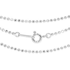 �V���o�[�J�b�g�{�[���`�F�[�� �{�[�����a1.5mm 60cm/�V���o�[925 �l�b�N���X �`�F�[���̂� �����Y