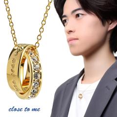 close to me �X�����t�X�L�[ �_�u�� �����O K23 ���C�����S�[���h�v���[�e�B���O �l�b�N���X (�`�F�[���t��) �y���_���g �����Y�l�b�N��