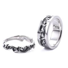 DEAL DESIGN �_�u�� �t���[���� �����O 2�� �Z�b�g 5�`23�� �w�� �y�A �y�A�����O �V���o�[�����O �����Y ���f�B�[�X �j�� ���� ����