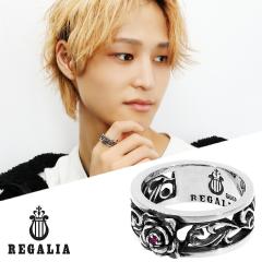 REGALIA �A���x�X�N ���[�Y �V���o�[ �����O �w�� 15�`25�� �K�N �o�� �� �t�����[ ���� ���`�[�t �s���N �V���o�[�����O �����Y ���f�B