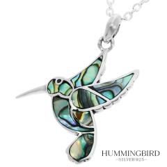ハチドリ シルバー ネックレス ペンダント ペンダントトップ 鳥 