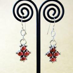 Give Me a Wing 4�� �s�A�X �K�[�l�b�g 2P �����p ���f�B�[�X �V���o�[ �V���o�[925 �V�R�� ���b�h �� �a���� 1�� �V���o�[�s�A�X �t�b�N