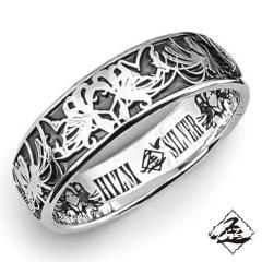 Hizm �� �� �ފ݉� �����[�t �����O �w�� �b�� 6mm�� �V���o�[ 925 �� ���� �d�グ 8�`30�� �V���o�[925 �����Y ���f�B�[�X �֎썹�� �� 
