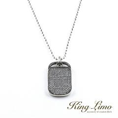 King Limo CARAT �L�����b�g �h�b�O�^�O (�`�F�[���t��) �L���O���� �V���o�[925 �V���o�[�A�N�Z�T���[ �� �V���o�[�l�b�N���X �y���_��