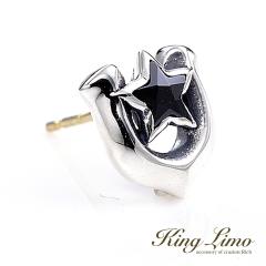King Limo CLASSIC ONESTAR �N���V�b�N�����X�^�[ �s�A�X 1P �Ў��p �L���O���� �V���o�[925 �V���o�[�A�N�Z�T���[ �� �V���o�[�s�A�X ��