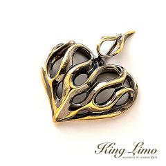 King Limo GRAFFITI FAIR FLAM �O���t�B�e�B�t�@�C���[�t���[�� �y���_���g (�`�F�[���Ȃ�) K22�S�[���h�R�[�e�B���O �L���O���� �V���o