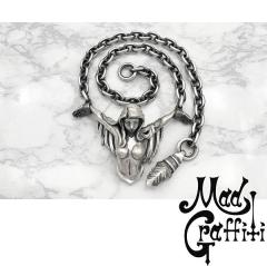 Mad Graffiti �}�b�h�O���t�B�e�B �N���V�t�B�N�V����2nd L �n�[�t �l�b�N���X �l�b�N���X �V���o�[�A�N�Z�T���[ �V���o�[925 �y���_���g