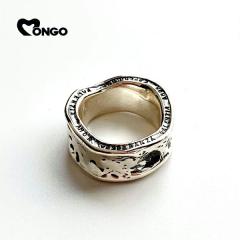 MONGO �A�N�`���A�� �q���[�}�j�Y�� �����O 4�`20�� �V���o�[ �w�� �V���o�[�����O ���b�Z�[�W �� �E�C ��] �����Y ���f�B�[�X �V���o�[