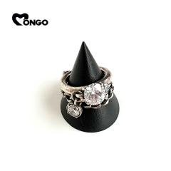 MONGO �W���R�j�A �h���[�v �`�F�[�� �V���o�[ �����O 7�`19�� �w�� �V���o�[�����O �����Y ���f�B�[�X �V���o�[925 �j�� �ގ� ���� �ޏ�