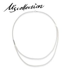 Ms collection �G���Y�R���N�V���� �����O�`�F�[���l�b�N���X �_�u�� �`�F�[�� �f�U�C���`�F�[�� �l�b�N���X�`�F�[�� �V���o�[�`�F�[�� 