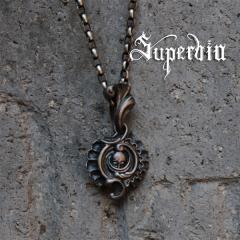 Superbia �g�����h�y���_���g�g�b�v3 �`�F�[���Ȃ� �V���o�[�y���_���g �V���o�[925 �g�b�v �y���_���g �l�b�N���X �����Y �X�y�����B�A 