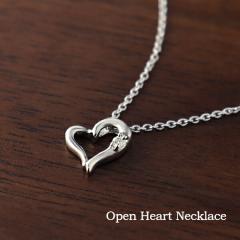 �V�R �_�C�������h �I�[�v���n�[�g �l�b�N���X �v���`�i�R�[�g �V���o�[925 �V���v�� �n�[�g �ؚ� �ꗱ ������ �V���o�[�l�b�N���X ���