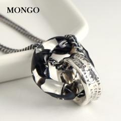 MONGO ���� 2�A�����O �l�b�N���X �V���o�[925 �K���X �y���_���g �V���o�[�l�b�N���X �X�y�C���� �� �E�C ��] ���a �p�� �n�[�h �N�[��