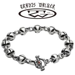 TRAVIS WALKER �g�����B�X���[�J�[ �~�f�B�A�� �N���X�{�[�� �E�B�Y T�o�[ �u���X���b�g �V���o�[ �u�����h ���� ���K�i �V���o�[925 �A