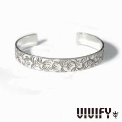 VIVIFY �r�r�t�@�C �A�N�Z�T���[ �u���X���b�g �o���O�� �V���o�[ �A���x�X�N FlatBangle