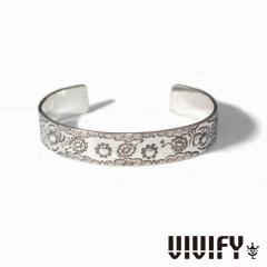 VIVIFY �r�r�t�@�C �A�N�Z�T���[ �u���X���b�g �o���O�� �V���o�[ Paisley Bangle