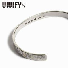 VIVIFY �r�r�t�@�C �A�N�Z�T���[ �u���X���b�g �o���O�� �V���o�[ �S�[���h Back Hallmarks Bangle �Ɩ� Middle w Gold