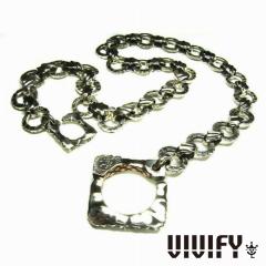 VIVIFY rrt@C ANZT[ EHbg`F[ L[`F[ Vo[ Circular Fence Parts Wallet Chain