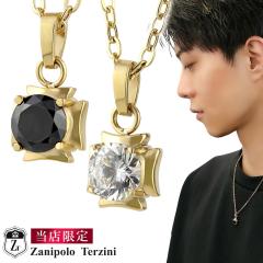 ���X���� Zanipolo Terzini �I�ׂ�2�J���[ �A�C�A���N���X �u���b�N �W���R�j�A �ꗱ �S�[���h �l�b�N���X �����Y �T�[�W�J���X�e�����X