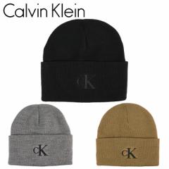 カルバンクライン ニット帽 ニットキャップ メンズ レディース ビーニー Calvin Klein CK Beanie CKロゴ  帽子 ブランド ユニセックス