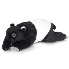 カロラータ マレーバク ぬいぐるみ (ねそべりシリーズ/やさしい手触り) リアル 動物 おもちゃ お人形 ギフト プレゼント 誕生日 (検針2度