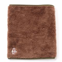 `X CHUMS Gt[XlbNEH[}[O }t[ Elmo Fleece Neck Warmer Long CH09-1304 Brown/Khaki y[։z o