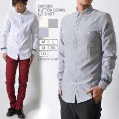 ���Ԍ��� SALE ������Ɓy���������z�I�b�N�X�t�H�[�h �{�^���_�E���V���c �����|�C���g �g�b�v�X ���� �V���c �����Y #TS384 M�� BL