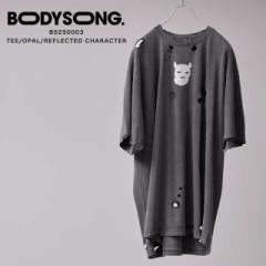 TEE/OPAL/REFLECTED CHARACTER BS239005 uh BODYSONG. {fB\O tVc fB[X Y    100% 