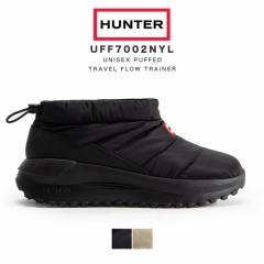 ~V V n^[ hunter u[c fB[X jZbNX UNISEX PUFFED TRAVEL FLOW TRAINER Xb| Xm[u[c V[gu