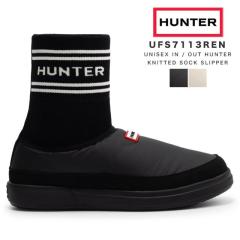 n^[ hunter u[c fB[X C AEg jbebh \bN Xbp IN OUT KNITTED SOCK SLOPPER jbgu[c \bNXu[c
