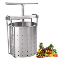脱水機 手動 果汁しぼり器 野菜 絞り器 ハンドミキサー ろ過器 304ステンレス鋼机 家庭用 業務用