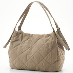カシュカシュ（cache cache）/カシュカシュ cachecache / ナイロンキルティング2本手ホーボーバッグ