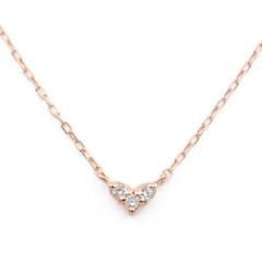 �u���[���iBLOOM�j/K10 �s���N�S�[���h �_�C�������h �n�[�g �l�b�N���X