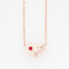 �u���[���iBLOOM�j/7���a���� K10 �s���N�S�[���h ���� �l�b�N���X
