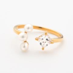 �u���[���iBLOOM�j/6���a���� �V���o�[ �C�G���[�S�[���h���b�L �W���p�[�� �����O�i�w�ցj