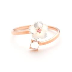 �u���[���iBLOOM�j/�V���o�[ �s���N�S�[���h���b�L �V�F�� �����O�i�w�ցj
