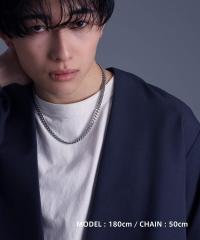 ���C�I���n�[�g�iLION HEART�j/�y����W�J�zLH�|1�{�����[���`�F�[���l�b�N���X/�J�b�g�약50cm/�X�e�����X�����A�����M�[�Ή�