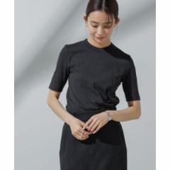ナノユニバース（NANO universe）/Anti Soaked(R) 汗染み防止 クルーネックリブTシャツ