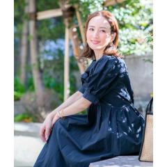 ナノユニバース(NANO universe)/「星玲奈×NANO universe」タックスリーブタスランマキシワンピース ナノユニバース(NANO universe)/「星玲奈×NANO universe」タックスリーブタスランマキシワンピース