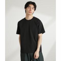 ナノユニバース(NANO universe)/ダブルスムースクルーネックTシャツ 半袖