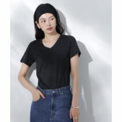 ナノユニバース（NANO universe）/Anti Soaked(R) 汗染み防止VネックTシャツ