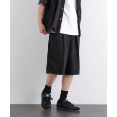 �i�m���j�o�[�X�iNANO universe�j/Dickies�^�ʒ� Wide Tuck Short Pants