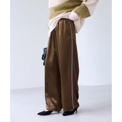 ビス(VIS)/【WEB/一部店舗限定】配色サイドラインサテンイージーパンツ ビス(VIS)/【WEB/一部店舗限定】配色サイドラインサテンイージーパンツ