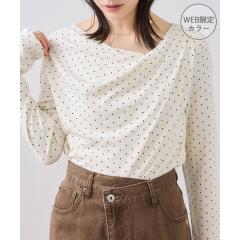 ビス(VIS)/ドレープオフショルロンT/一部WEB限定カラー・イージーケア ビス(VIS)/ドレープオフショルロンT/一部WEB限定カラー・イージーケア