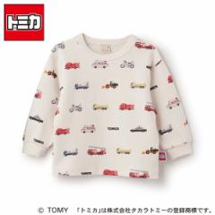 プティマイン（petit main）/【TOMICA】総柄長袖Tシャツ