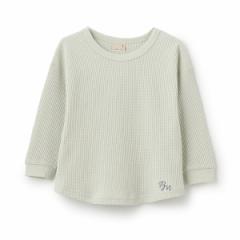 プティマイン（petit main）/【GOODPRICE】ワッフル長袖Tシャツ