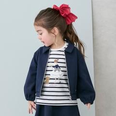 プティマイン（petit main）/【リンク/花粉防止】zipカットブルゾン(キッズサイズ)