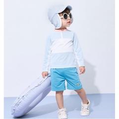 プティマイン（petit main）/【SWIM】BOYSバイカラーセットアップ水着