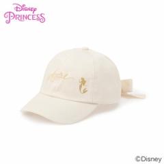 プティマイン（petit main）/【Disney】刺しゅうバックリボンキャップ