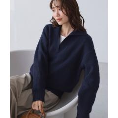 ロペピクニック(ROPE’ PICNIC)/スキッパーポロニットプルオーバー/イージーケア ロペピクニック(ROPE’ PICNIC)/スキッパーポロニットプルオーバー/イージーケア